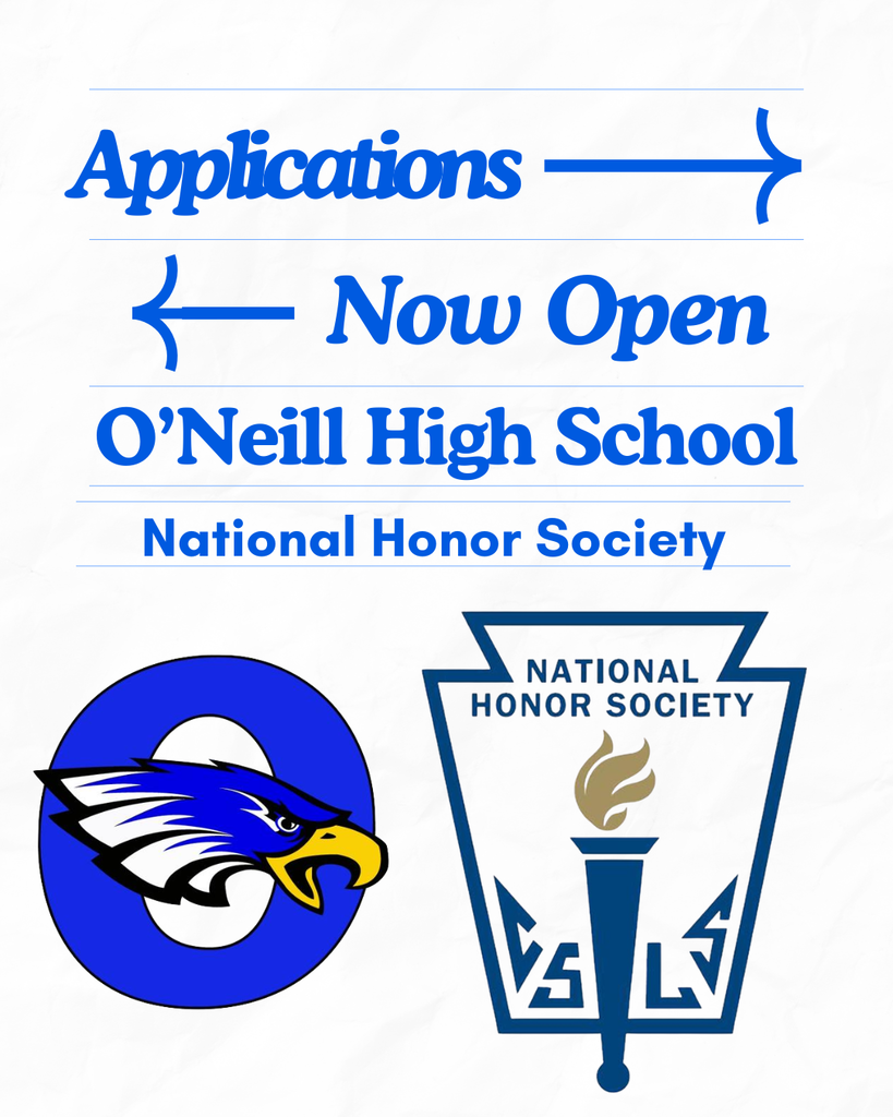 O’Neill High School National Honor Society is Accepting Applications
