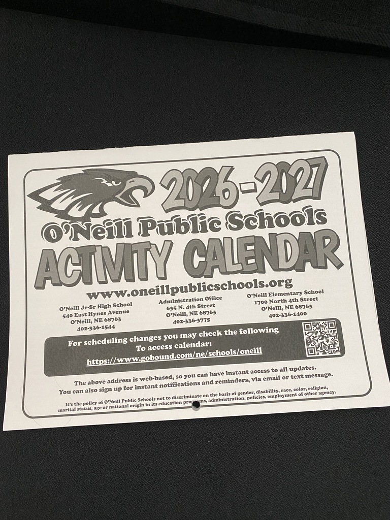 image of printed calendar