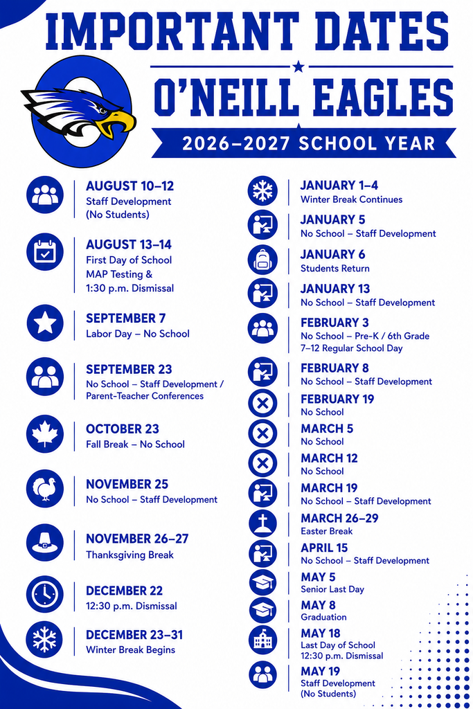 Important Dates