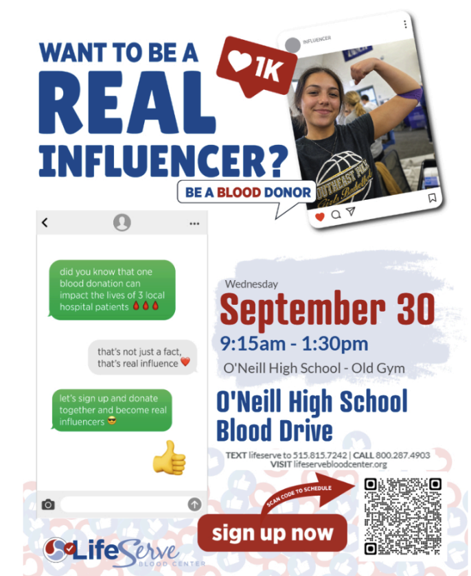 Blood Drive Flyer