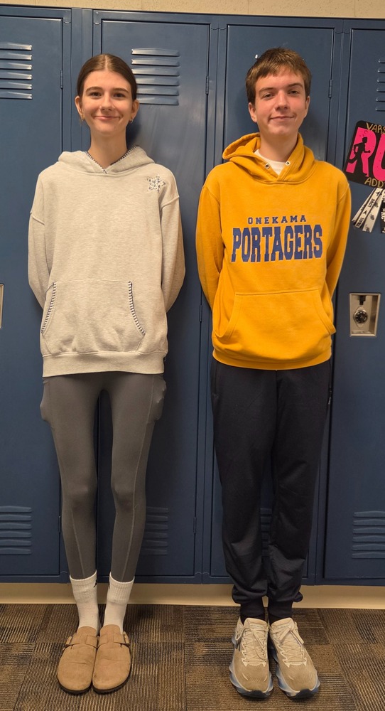 Hannah Evans and Carter Blumenschein