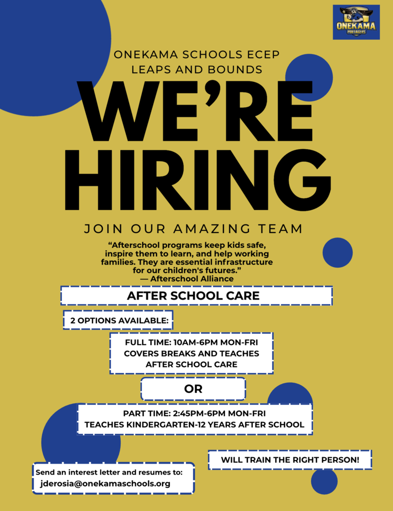 Leaps & Bounds is hiring for Aftercare! Full time and part time available.