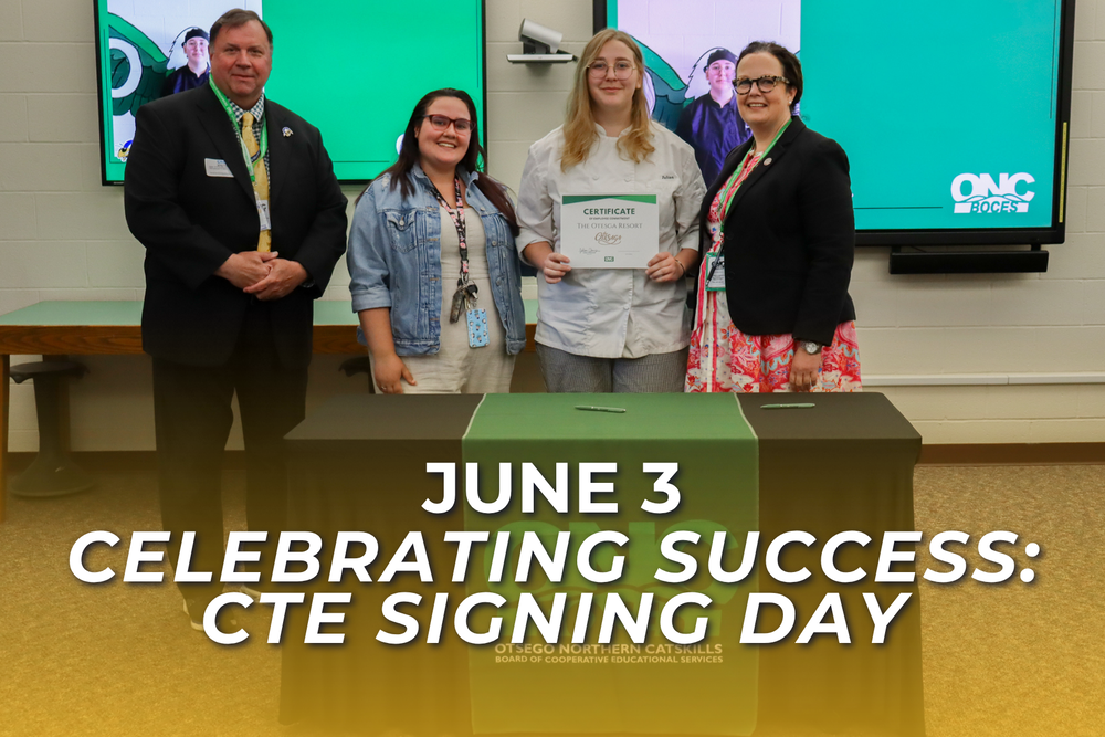 Celebrating Success: CTE Signing Day