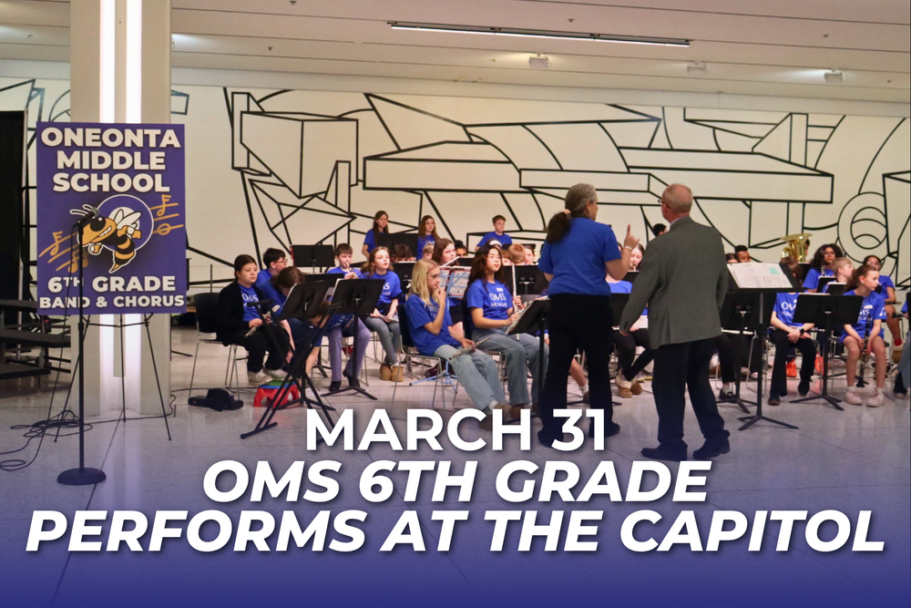 March 31: OMS 6th Grade Performs at the Capitol