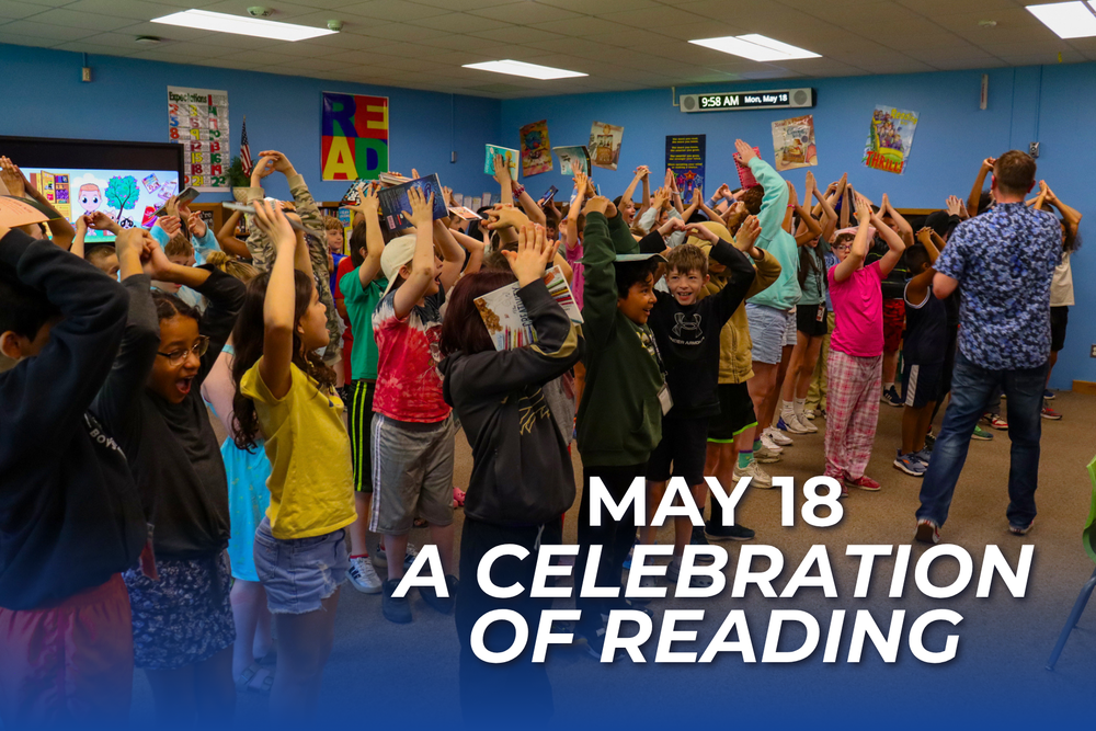 A celebration of reading on may 18