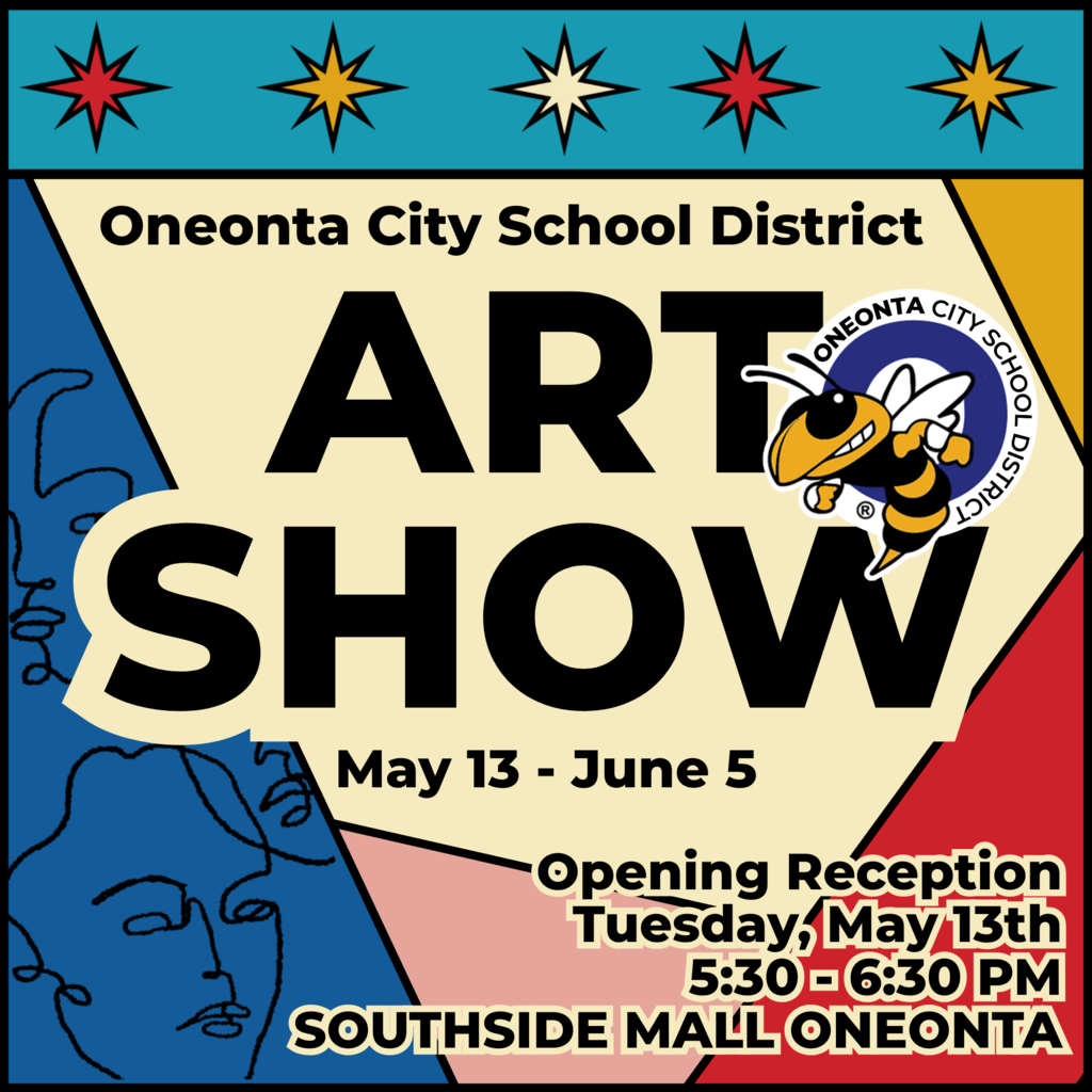 Art Show Tonight May 13 at 5:30