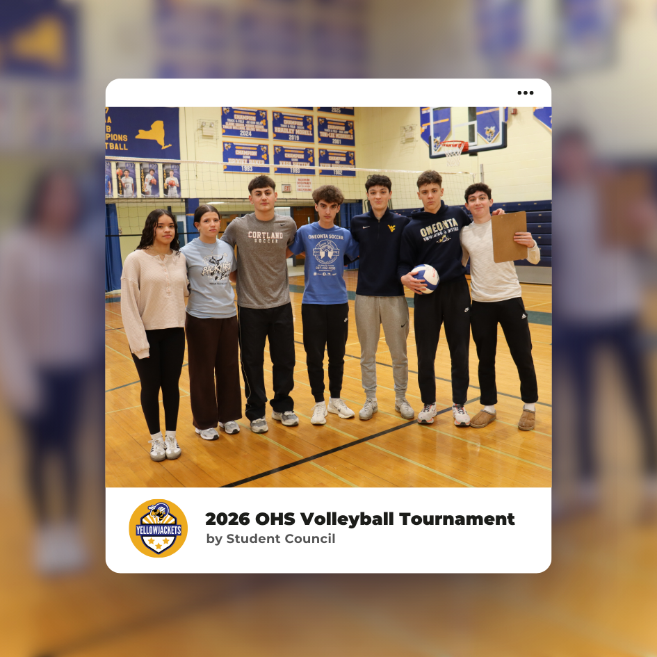 🏐 A little winter break throwback! As we wrap up winter recess, we’re looking back at the OHS Student Council’s annual Lunchtime Volleyball Tournament, which closed out with Team Aubry taking the win! 👏🏆 Over three days of competition, eight student teams brought great energy and school spirit to the gym during lunch, continuing a tradition that students look forward to each year. Congratulations again to all who participated, and thank you to Student Council for organizing another successful tournament! 💛💙 GO 'JACKETS!! 📸 Check out the team photos below as we celebrate our 2026 champions!