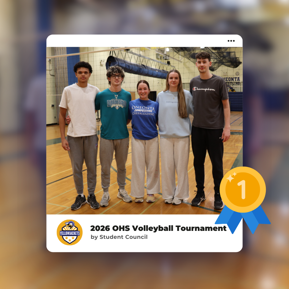 🏐 A little winter break throwback! As we wrap up winter recess, we’re looking back at the OHS Student Council’s annual Lunchtime Volleyball Tournament, which closed out with Team Aubry taking the win! 👏🏆 Over three days of competition, eight student teams brought great energy and school spirit to the gym during lunch, continuing a tradition that students look forward to each year. Congratulations again to all who participated, and thank you to Student Council for organizing another successful tournament! 💛💙 GO 'JACKETS!! 📸 Check out the team photos below as we celebrate our 2026 champions!