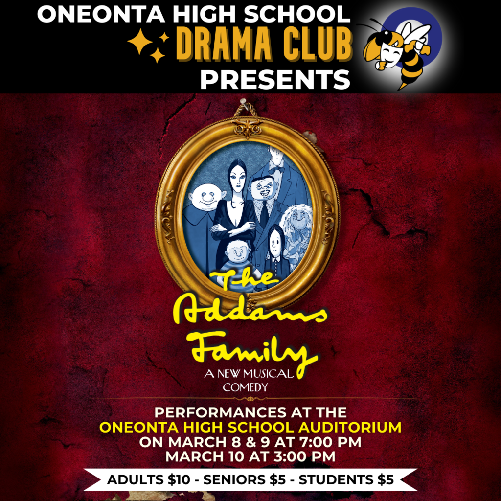 School Musical Ad for The Addams Family