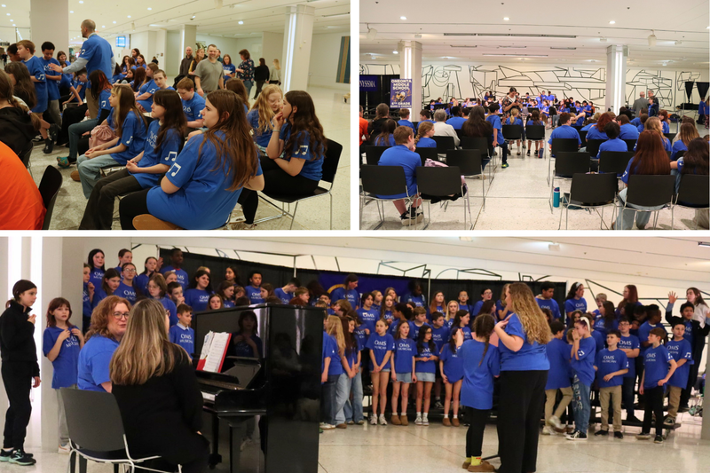 OMS 6th Grade Performs at the Capitol