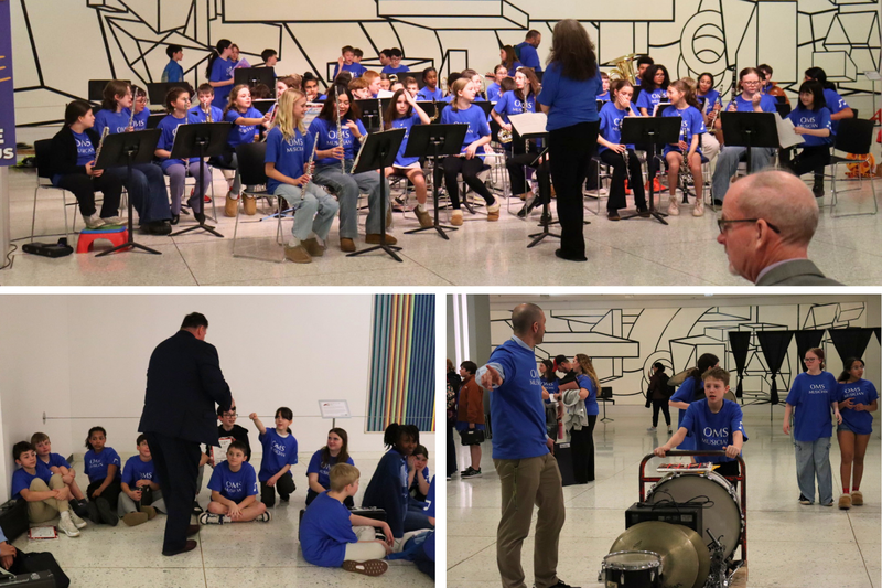 OMS 6th Grade Performs at the Capitol