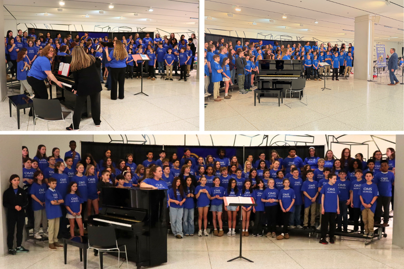 OMS 6th Grade Performs at the Capitol