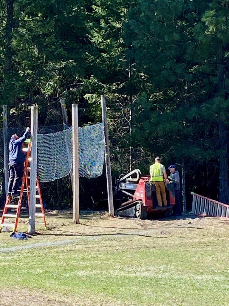 Fencing project at O.C.S.