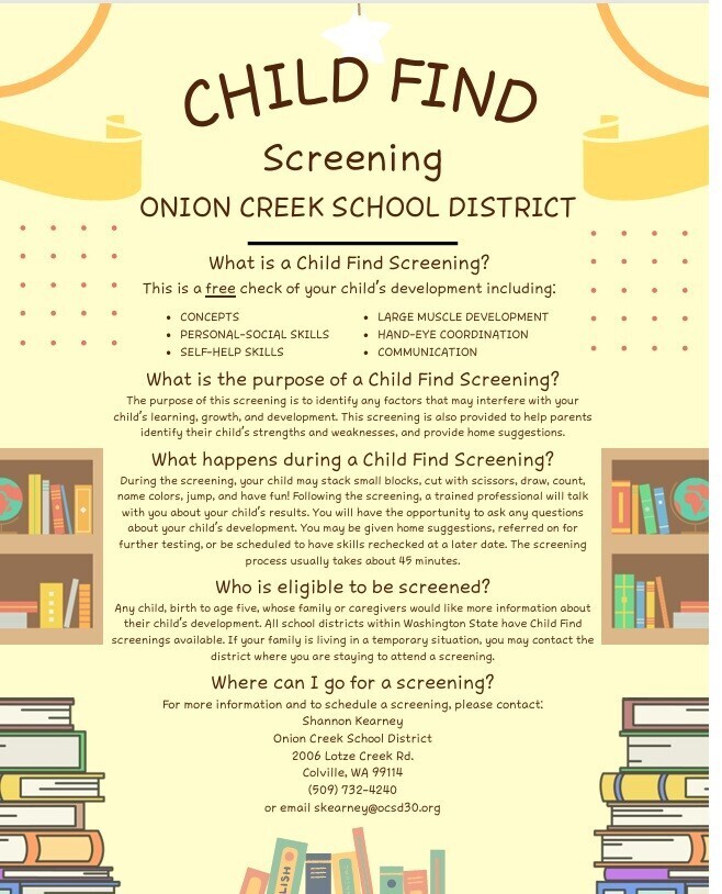 Child Find Screening