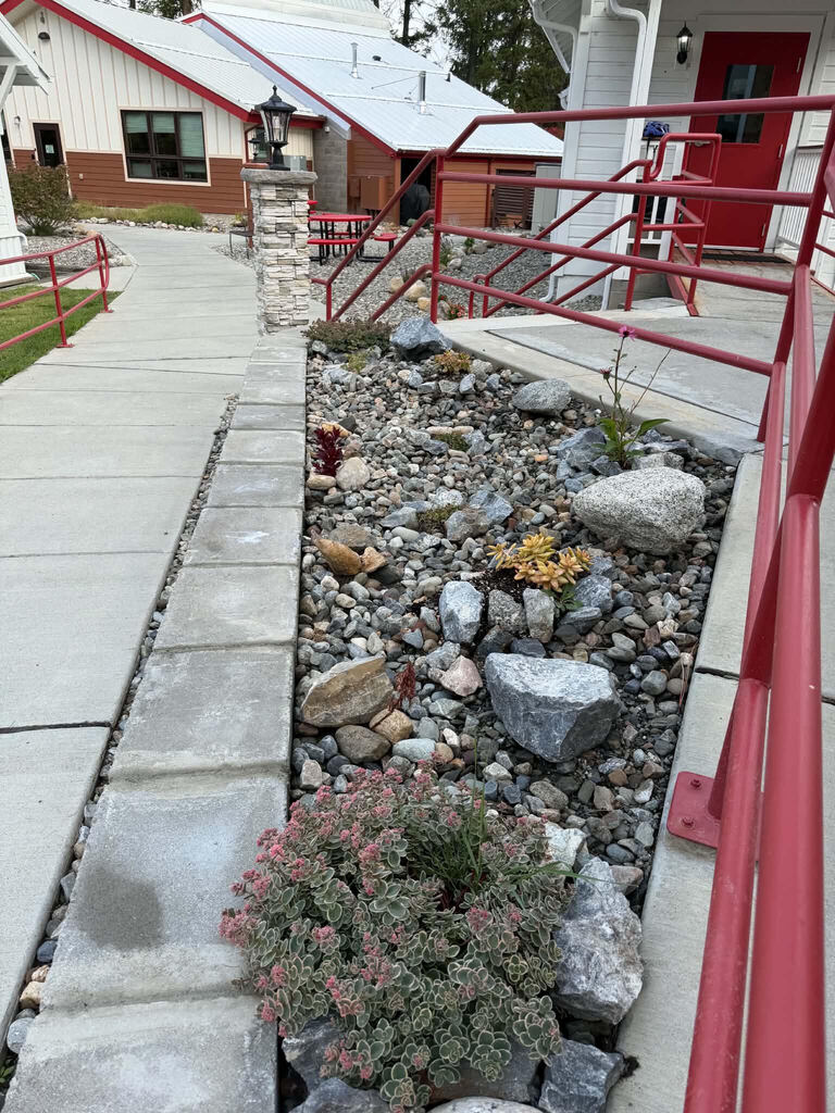 Campus landscaping