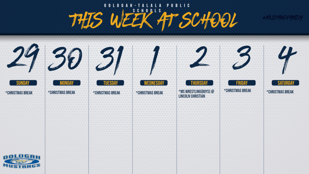 Week at a Glance