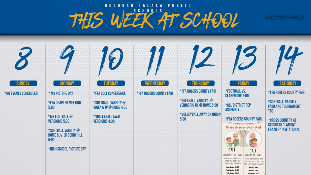 Week at a Glance