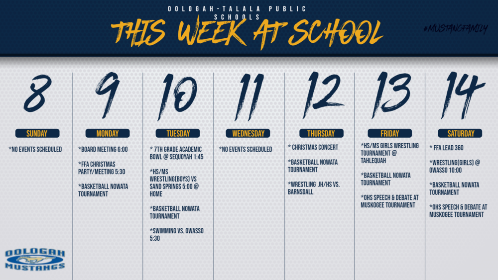 Week at a Glance