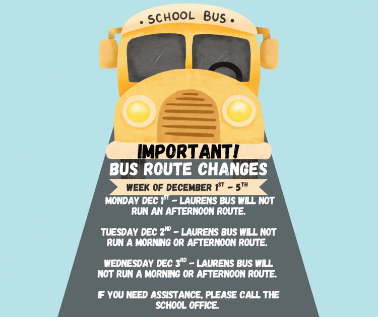 Bus Route Changes