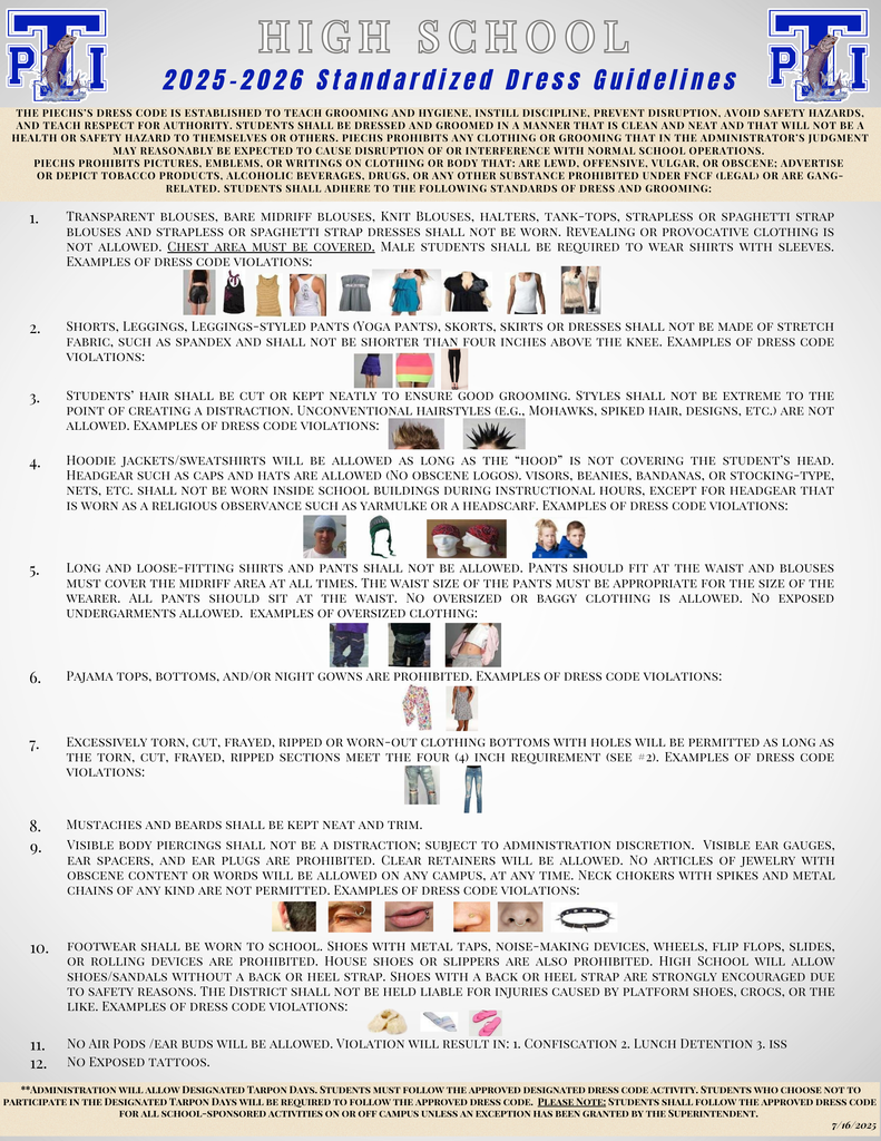 dress code