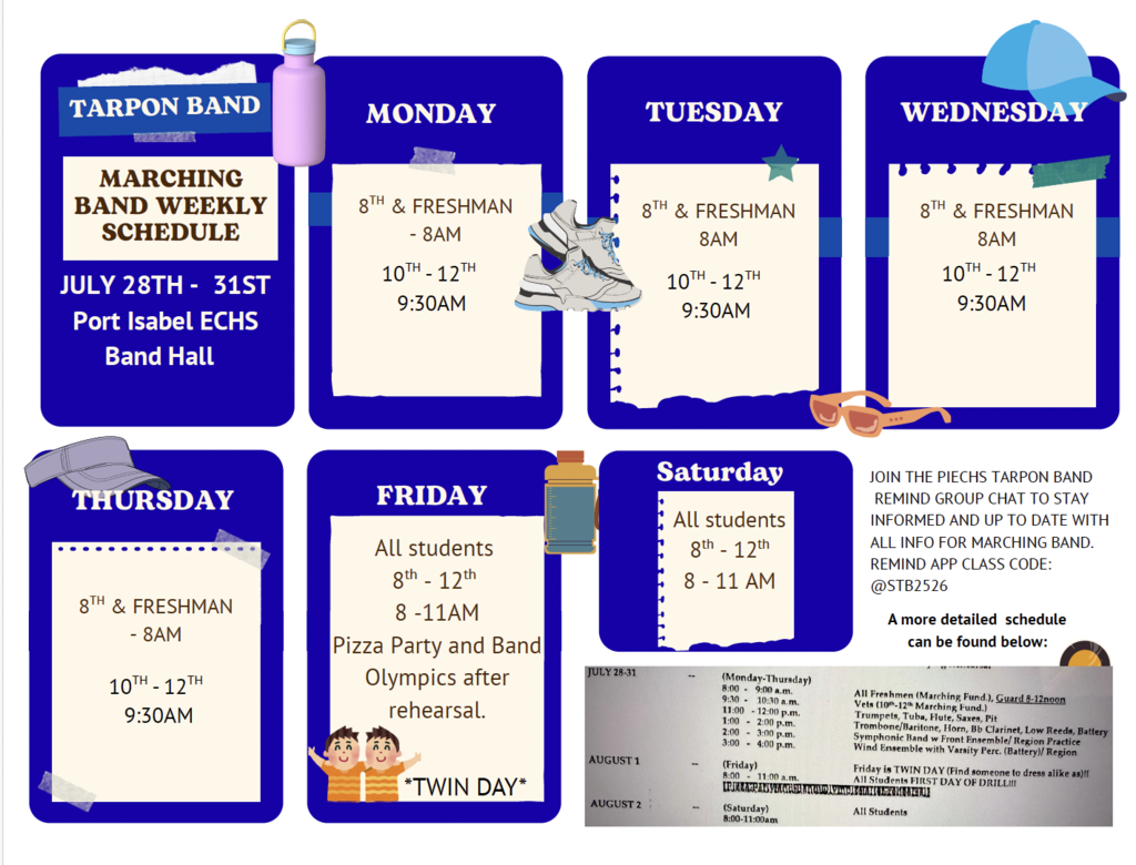 schedule