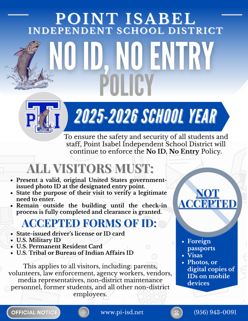 no id, no entry