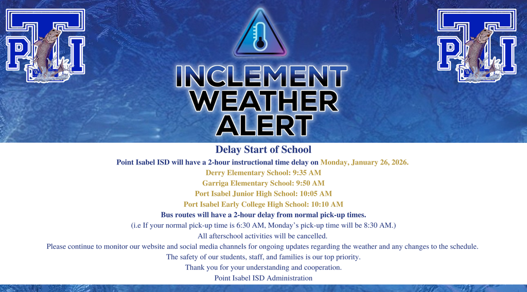 inclement weather alert