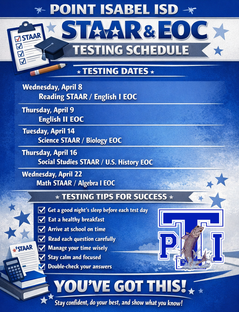 STAAR Testing Schedule