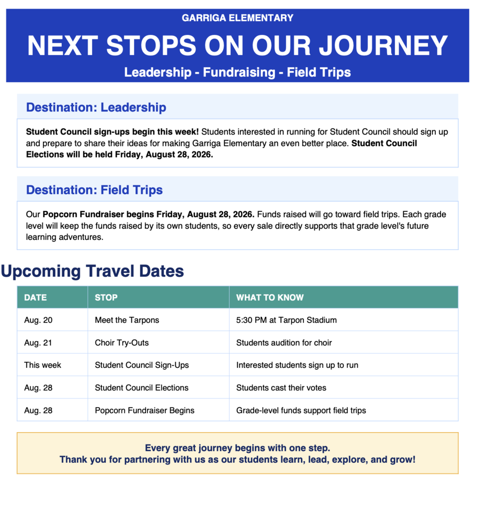 newsletter