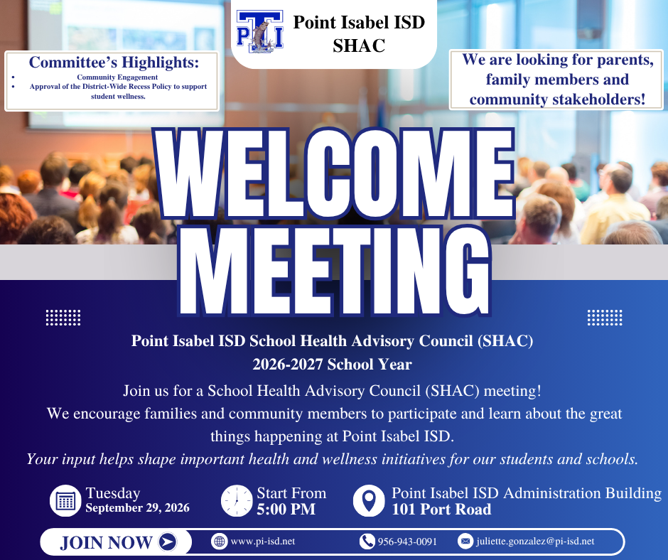 SHAC Welcome