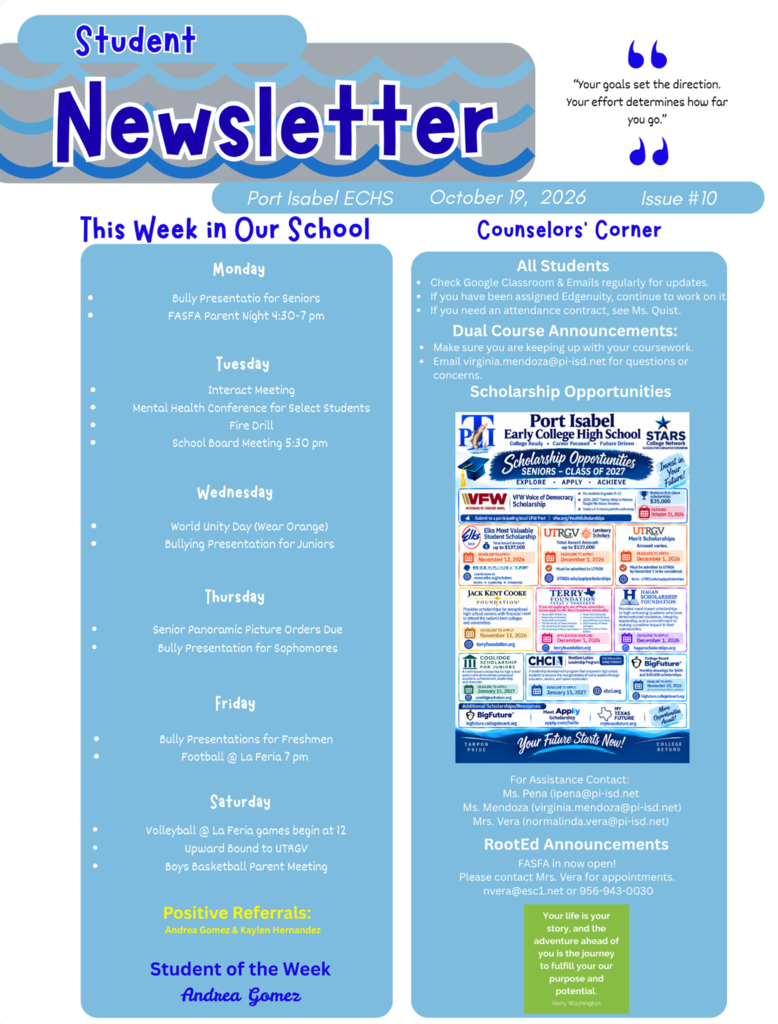 Weekly Newsletter⭐️