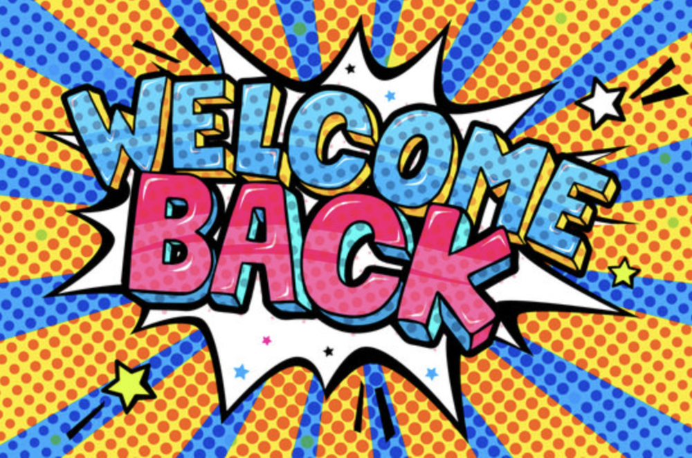 Welcome Back Graphic