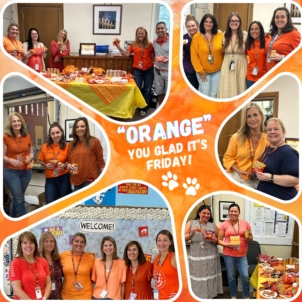 Photos of Staff from Staff Spirit Day