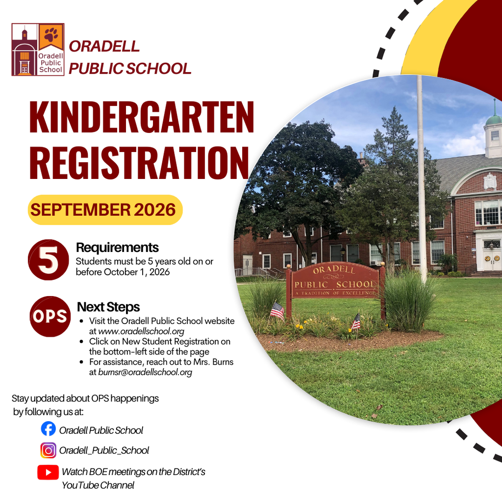 Advertisement for Kindergarten Registration