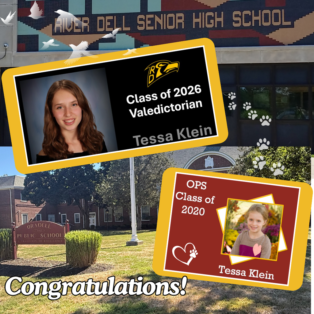 Photo of River Dell Valedictorian when at OPS