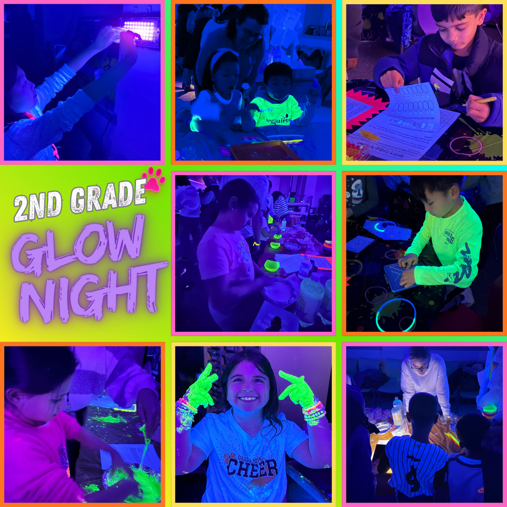 Photos from 2nd Grade Glow Night