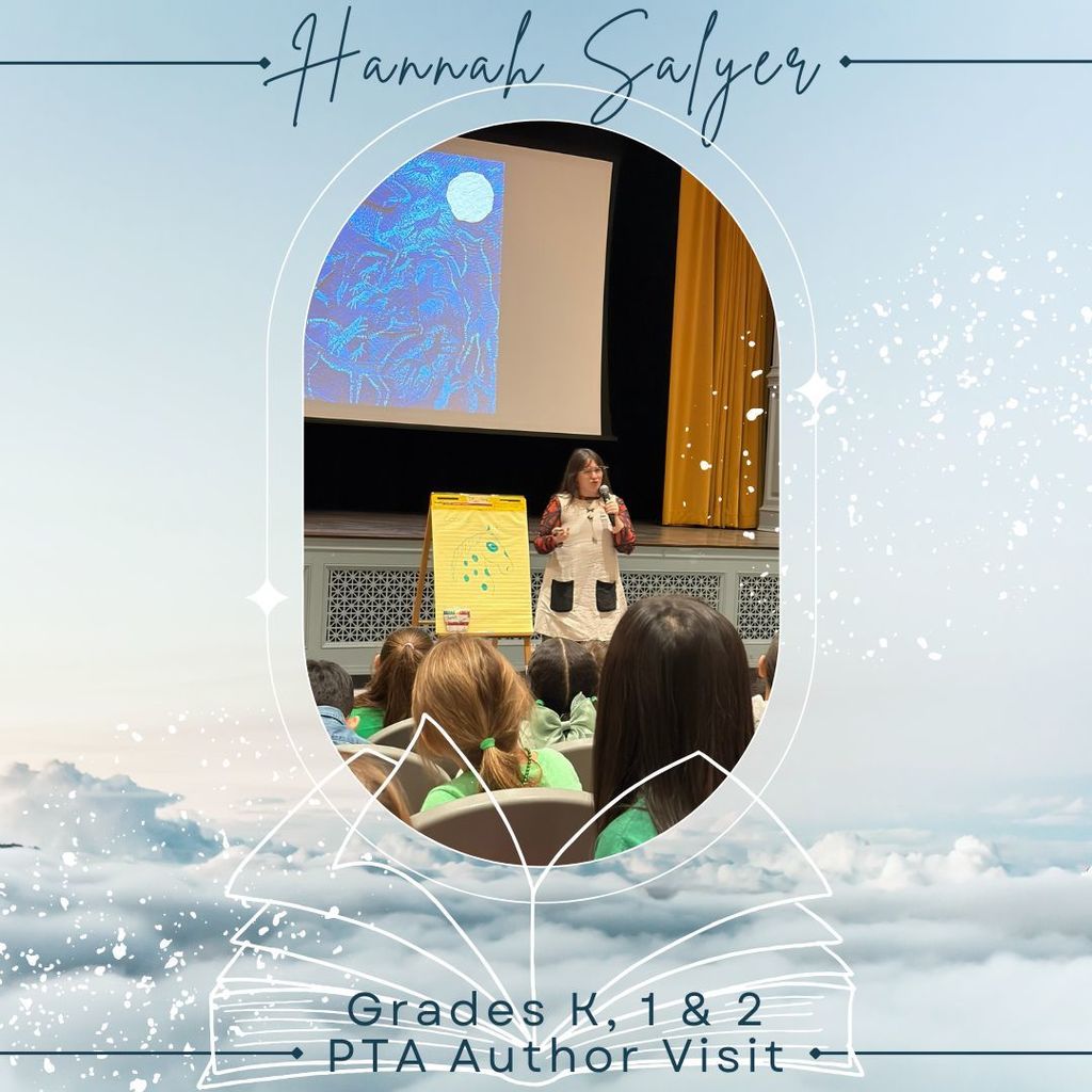 Hannah Salyer presents to grades k-2