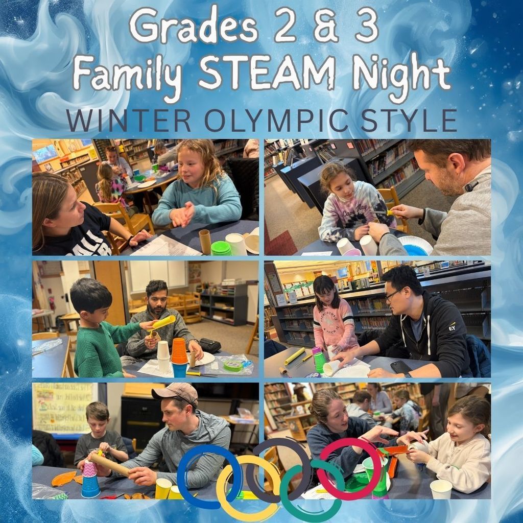 Grades 2 and 3 STEAM Family Night