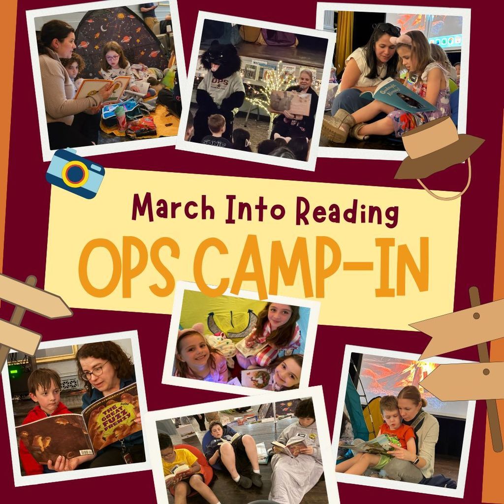 Students Reading at Camp In