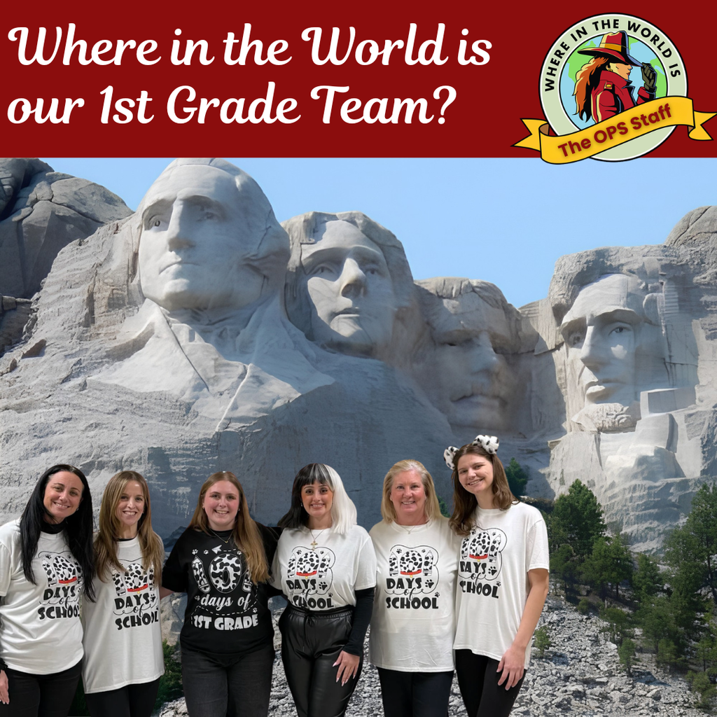 Photo of First Grade Team for Where in the World Contest