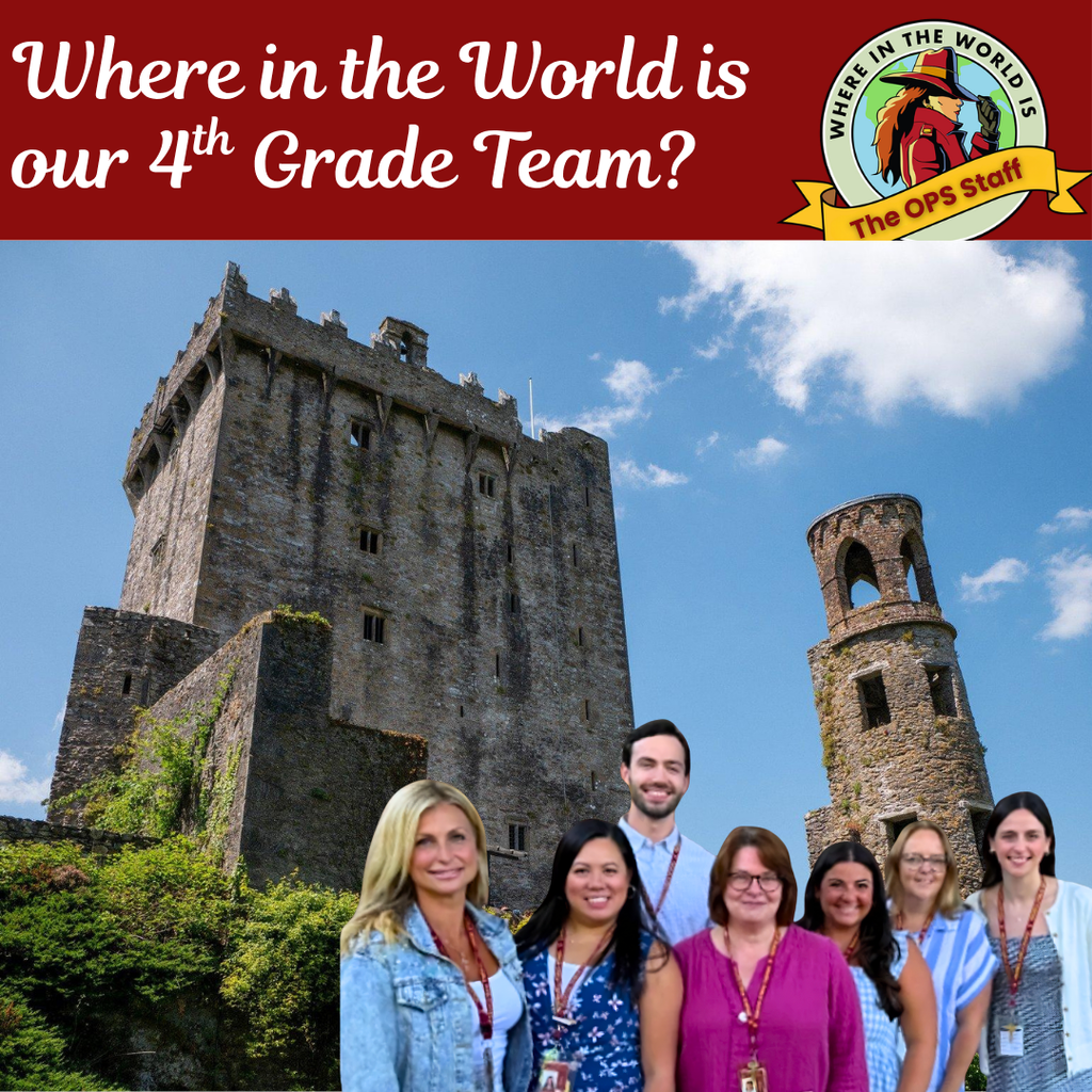 Photo of teachers in an iconic location