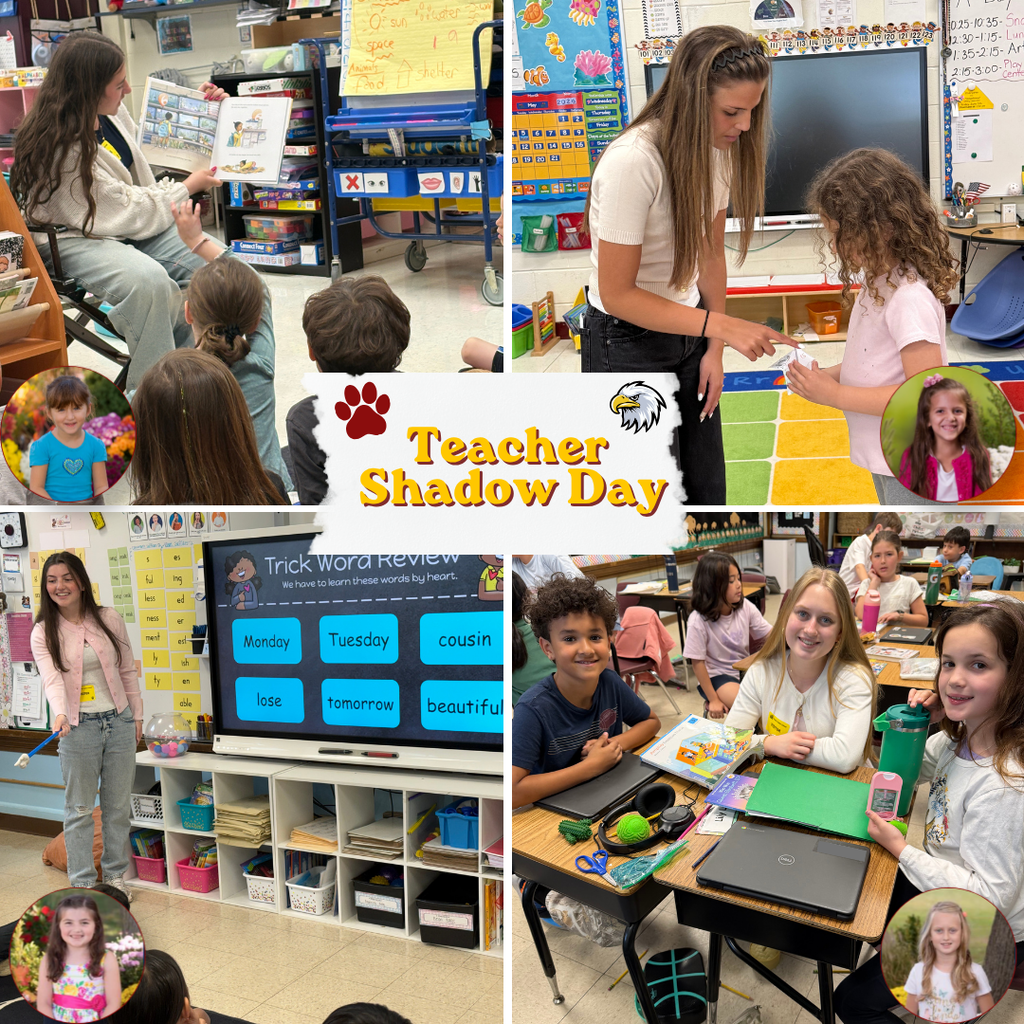 Photos of River Dell Students on Teacher Shadow Day