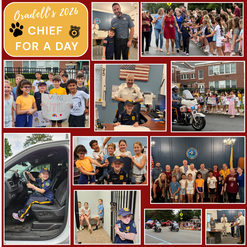 Photographs from Chief for a Day Events at OPS and Borough Hall