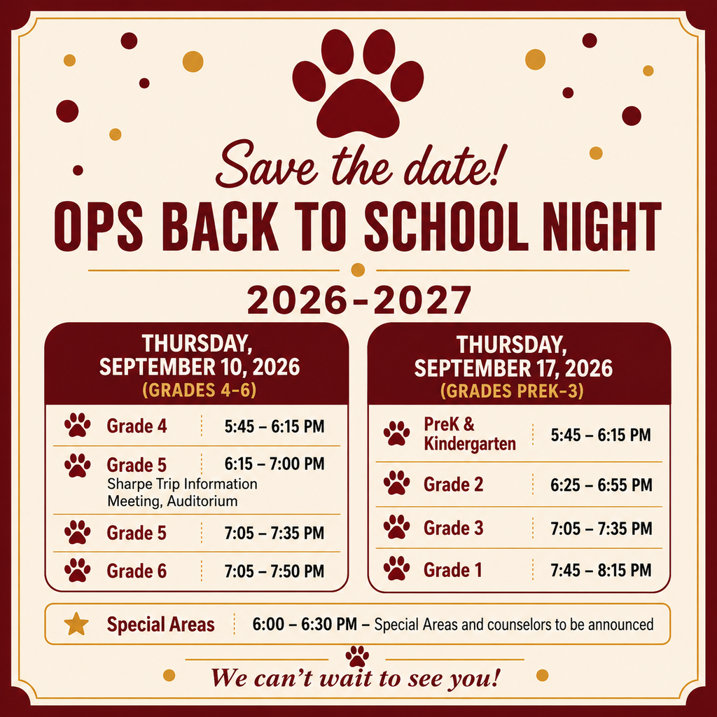 Back to School Night 