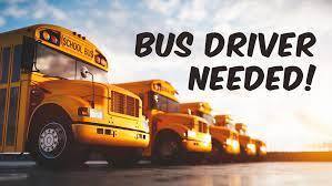 bus driver needed