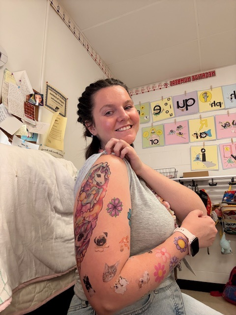 Tattoos on teachers