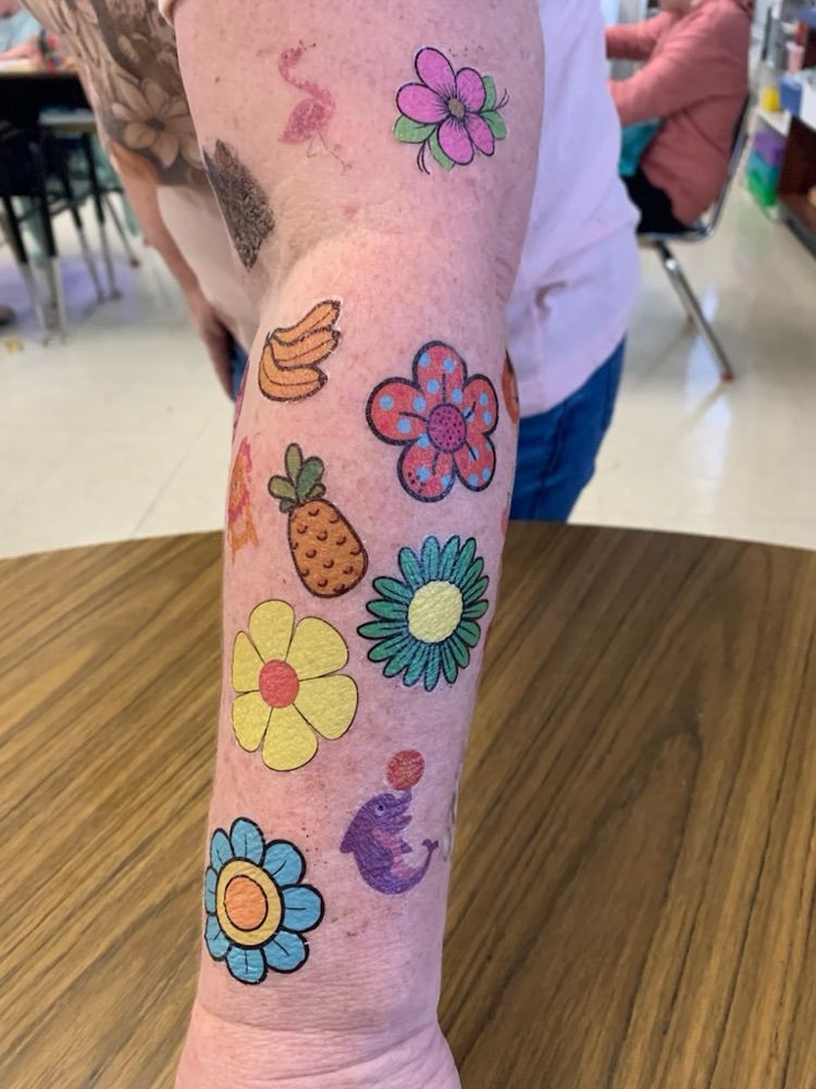 Tattoos on teachers
