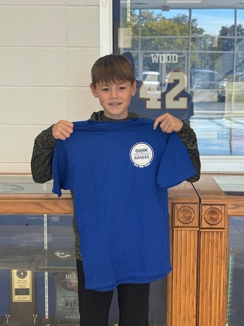 October Student of the Month-Finn!