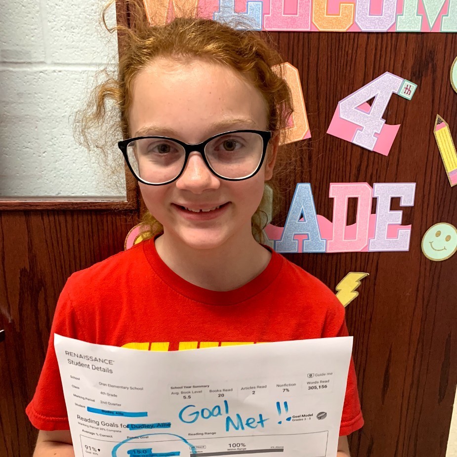 Allie Dudley made her AR goal