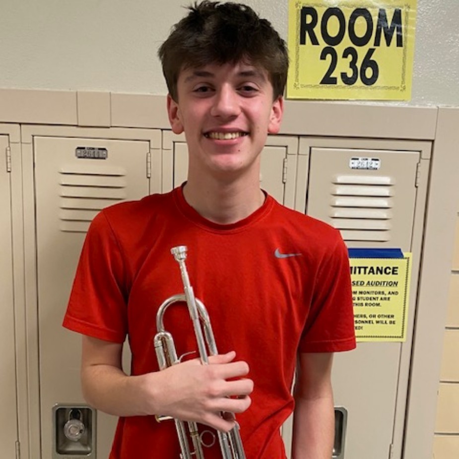 F. Shoemaker at band competition.